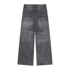 Vintage Wash Denim Jeans