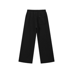 Snow Washed Raw Edge Sweatpants
