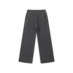 Snow Washed Raw Edge Sweatpants